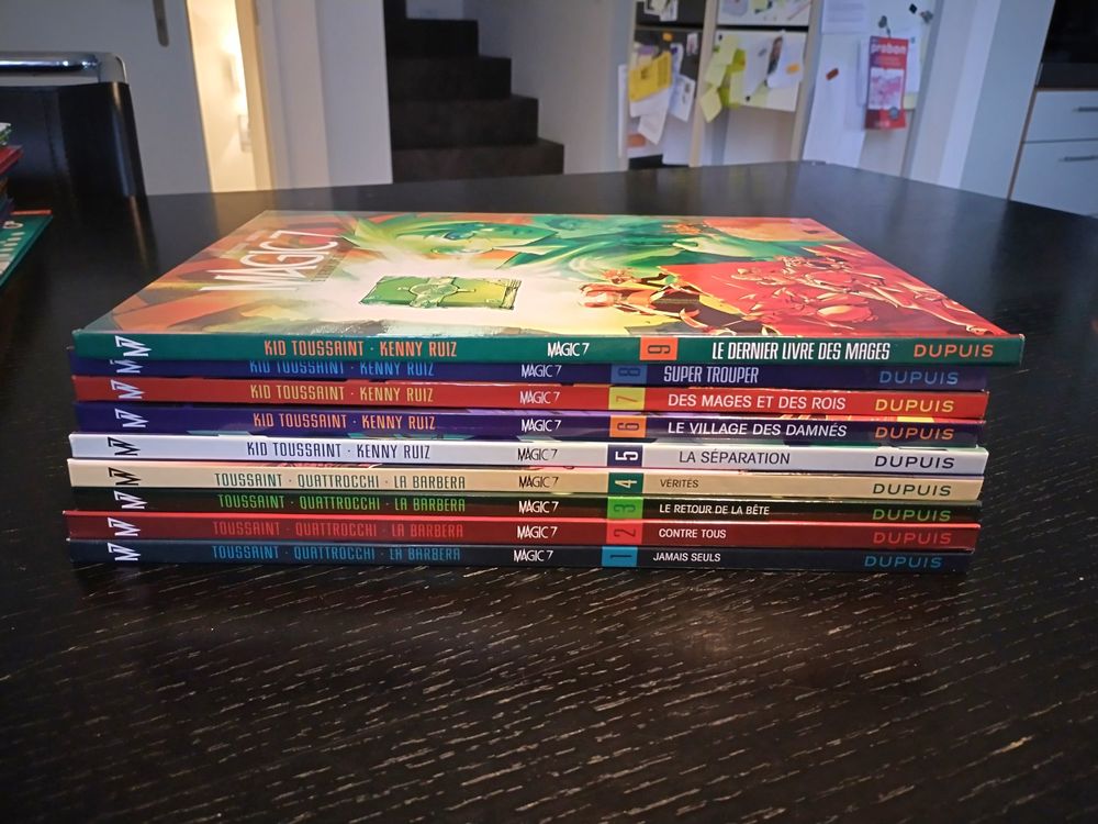 BD Magic 7 - Tome 1 - 9 (Toussaint/Quatrrocchi/La Barbera) (Gebraucht ...
