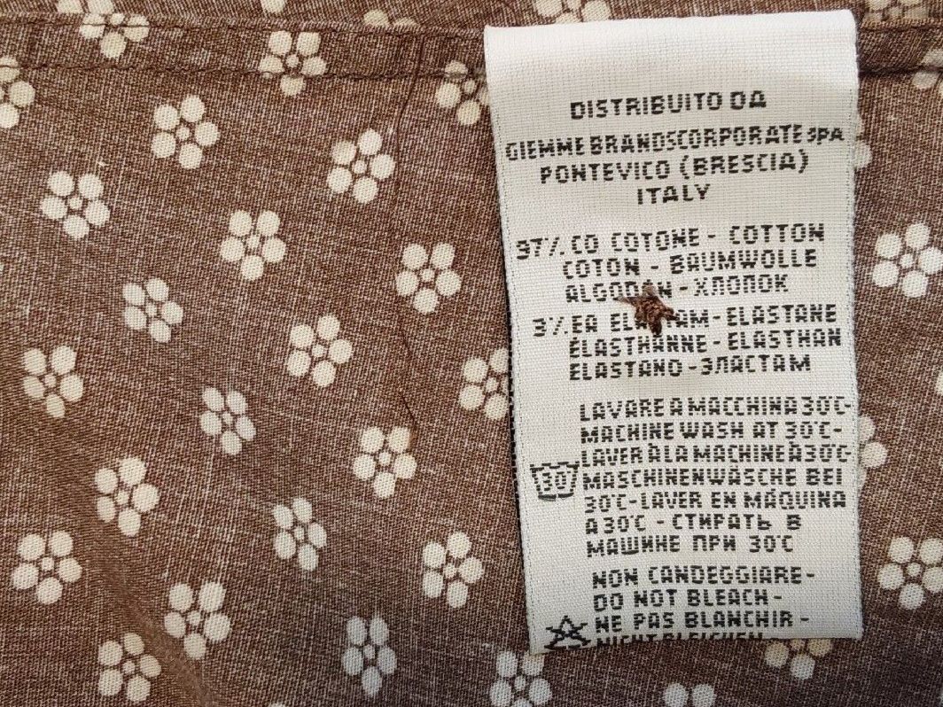 Camicette: Bluse Caliban 38 Baumwolle braun – Usato da Köniz venduto da scopello12 6
