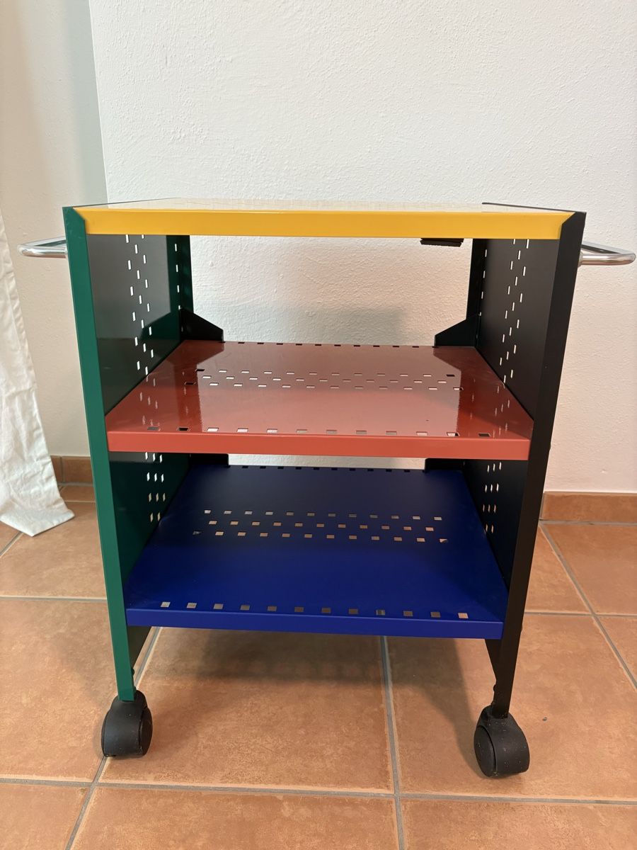 Valigie & Borse: Rollcontainer / Beistelltisch auf Rollen – Usato da Basel venduto da Coscar