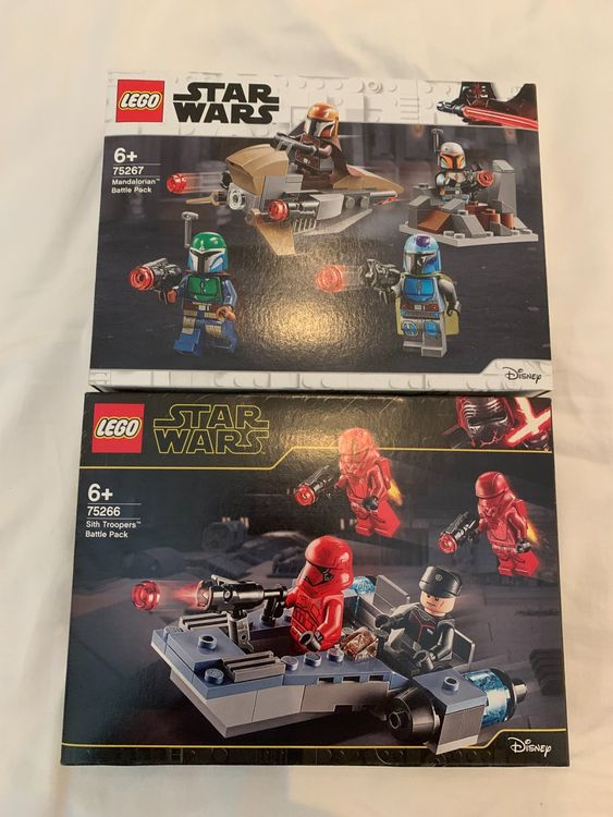 Lego Star Wars 75266 Sith Troopers + 75267 Mandaloriane BP | Kaufen auf ...