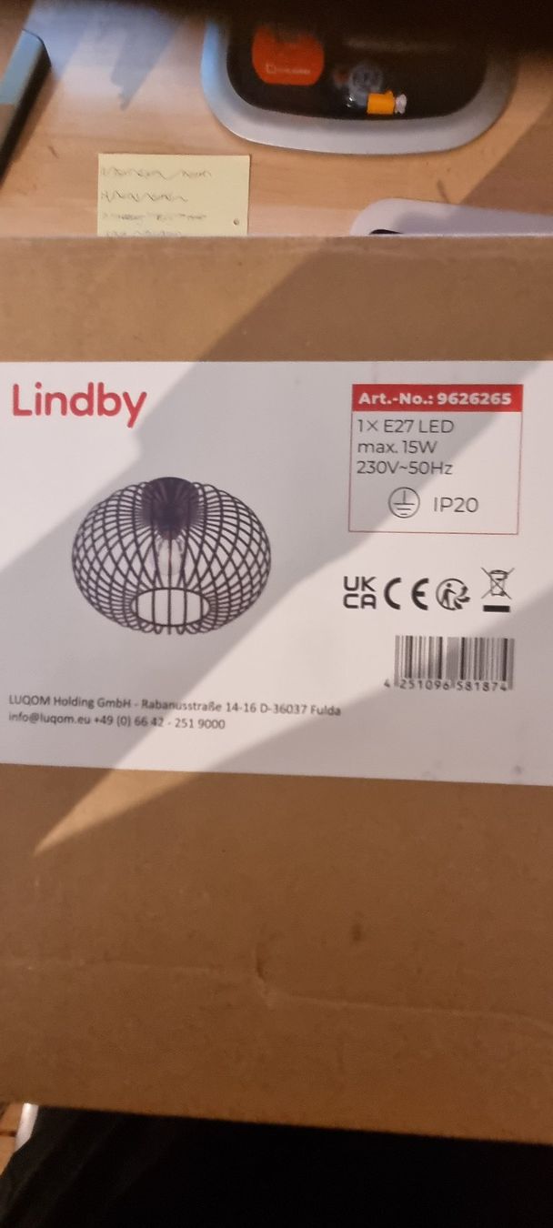 Lustres & lampes de plafonds: Lampe – Neuf avec emballage d'origine à Oberrohrdorf par Tombabs