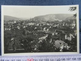 LIESTAL TOTALANSICHT STEMPEL LIESTAL-SBB 4.DEZ. 1936 BL-AK