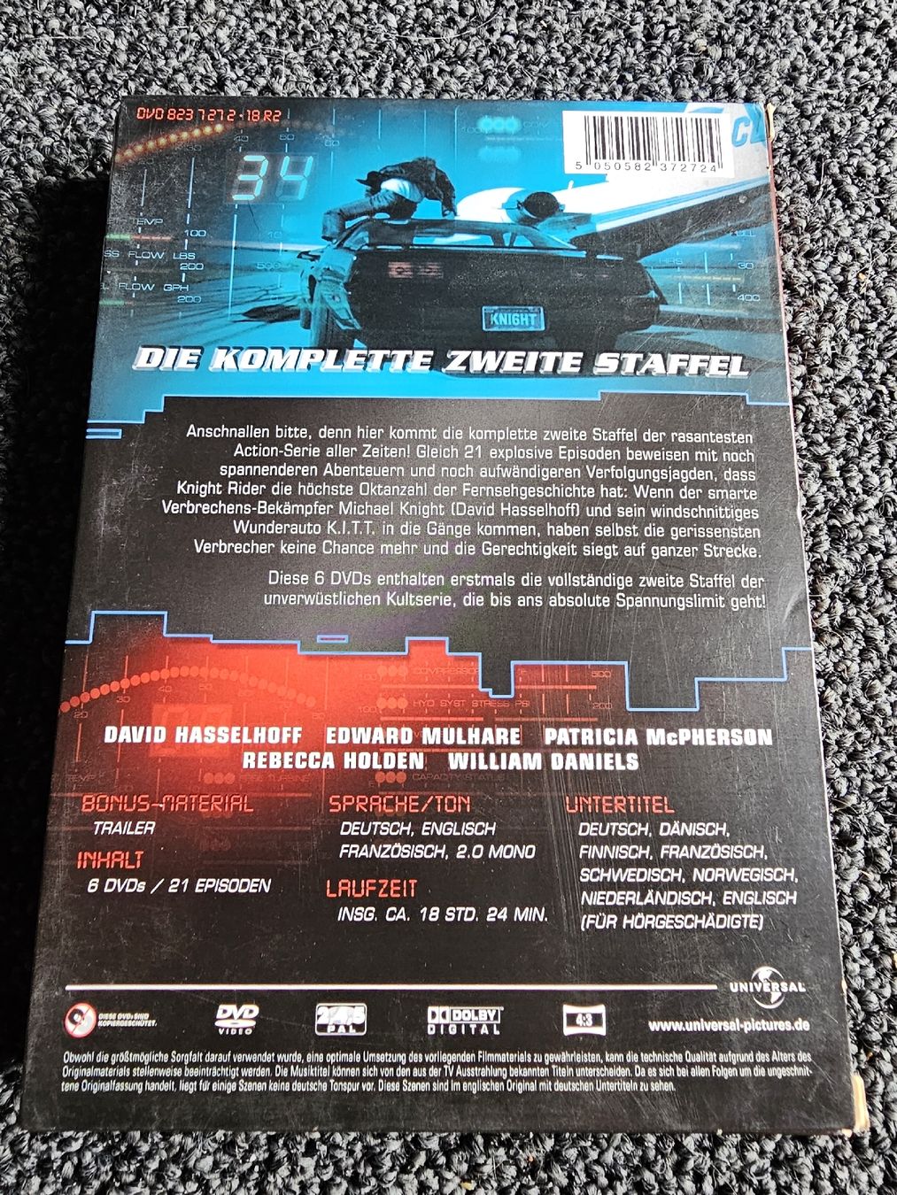 Tutti i DVDs: Knight Rider Staffel 2  – Usato da Ruswil venduto da jan_bxl5 1