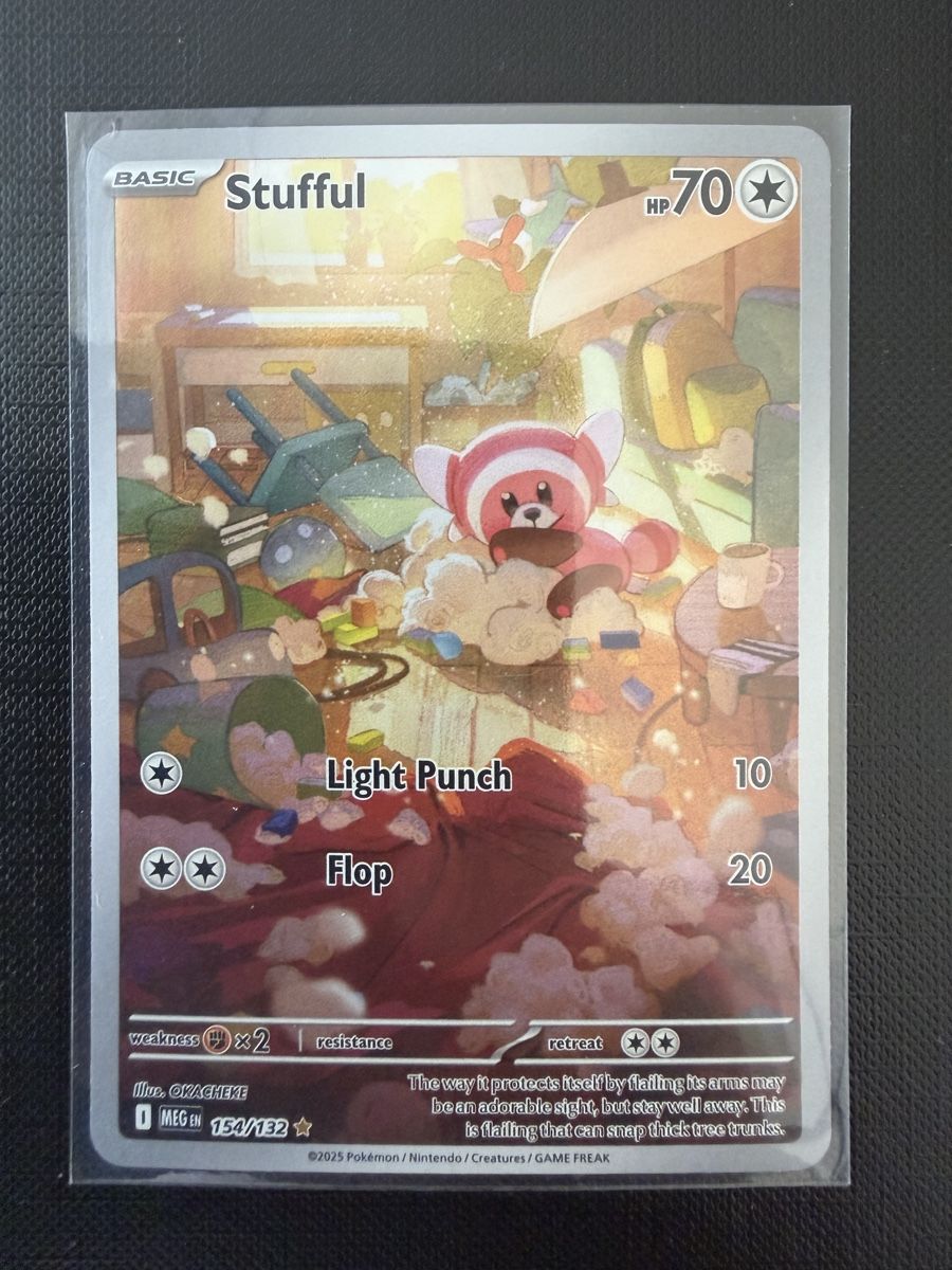 Pokémon Sammelbilder & Trading cards: Stufful #154 MEG EN  – Neu (gemäss Beschreibung) aus Savigny von Matgab94