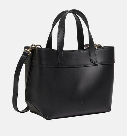 Sac à main noir en cuir NEUF format idéal (neuf: 280.- chf