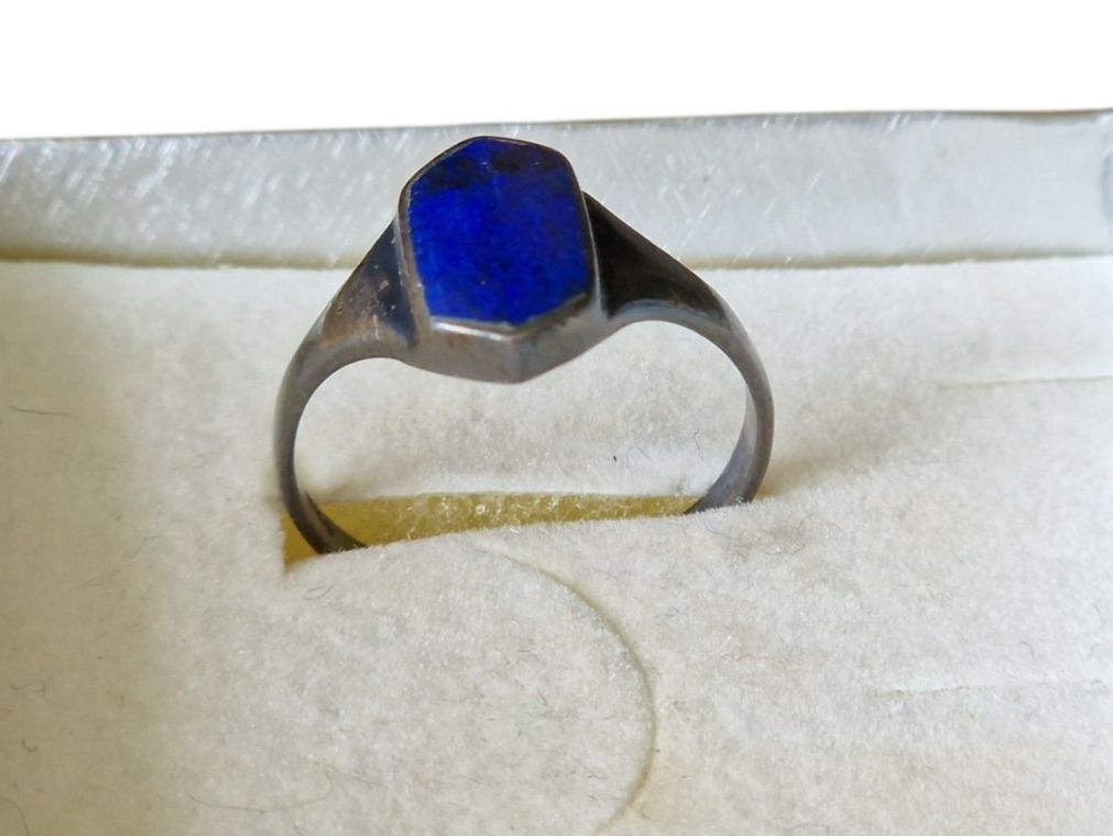 Anelli: Ring Silber Lapislazuli – Usato da Mörschwil venduto da wunderkiste44 2