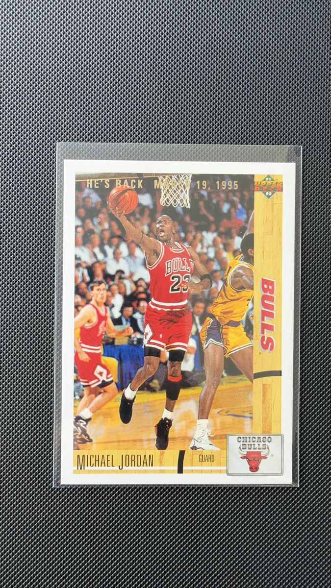 Nba Cartes à collectionner: Upper Deck Michael Jordan Chicago Bulls 1995 – D'occasion à Affoltern am Albis par mr_choppa