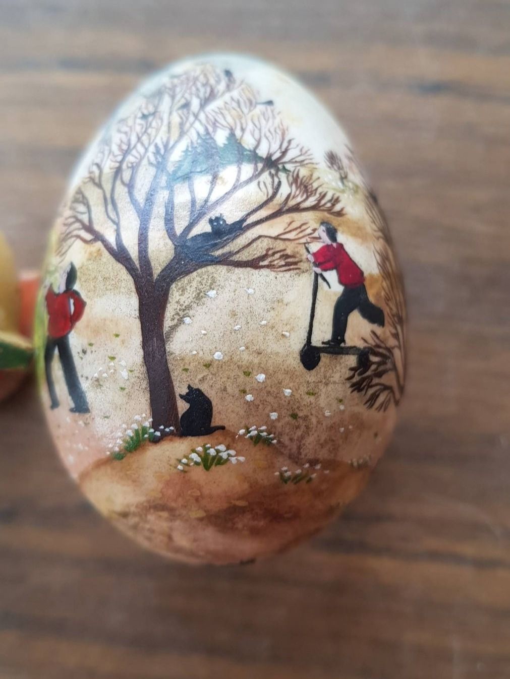 Figuren: Osterei Küstlerei Nr.1 – Gebraucht aus Mörschwil von antiksalon 8