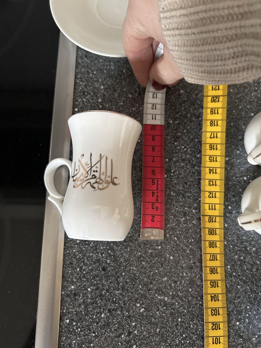 Tassen: Arabic Coffee Cup and Saucer Set 6pcs – Neu (gemäss Beschreibung) aus Biel/Bienne von zit_v5yc 4