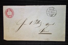 1870 Tüblibrief 10 Rp.
