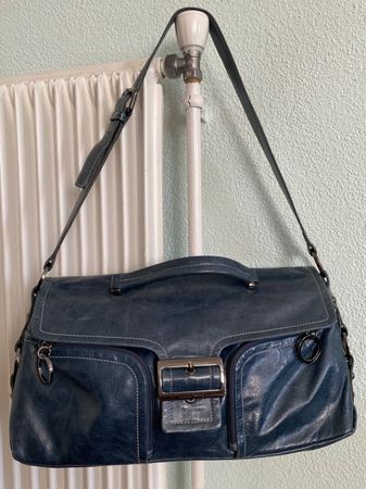 CLAUDIO FERRICI Ledertasche neuwertig