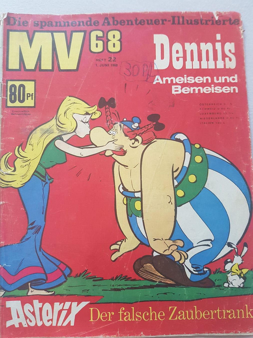 Comics: MV Comix/Mickyvison Vol.1 #22 von 1968 EHAPA – Gebraucht aus thun von lucky_manxy