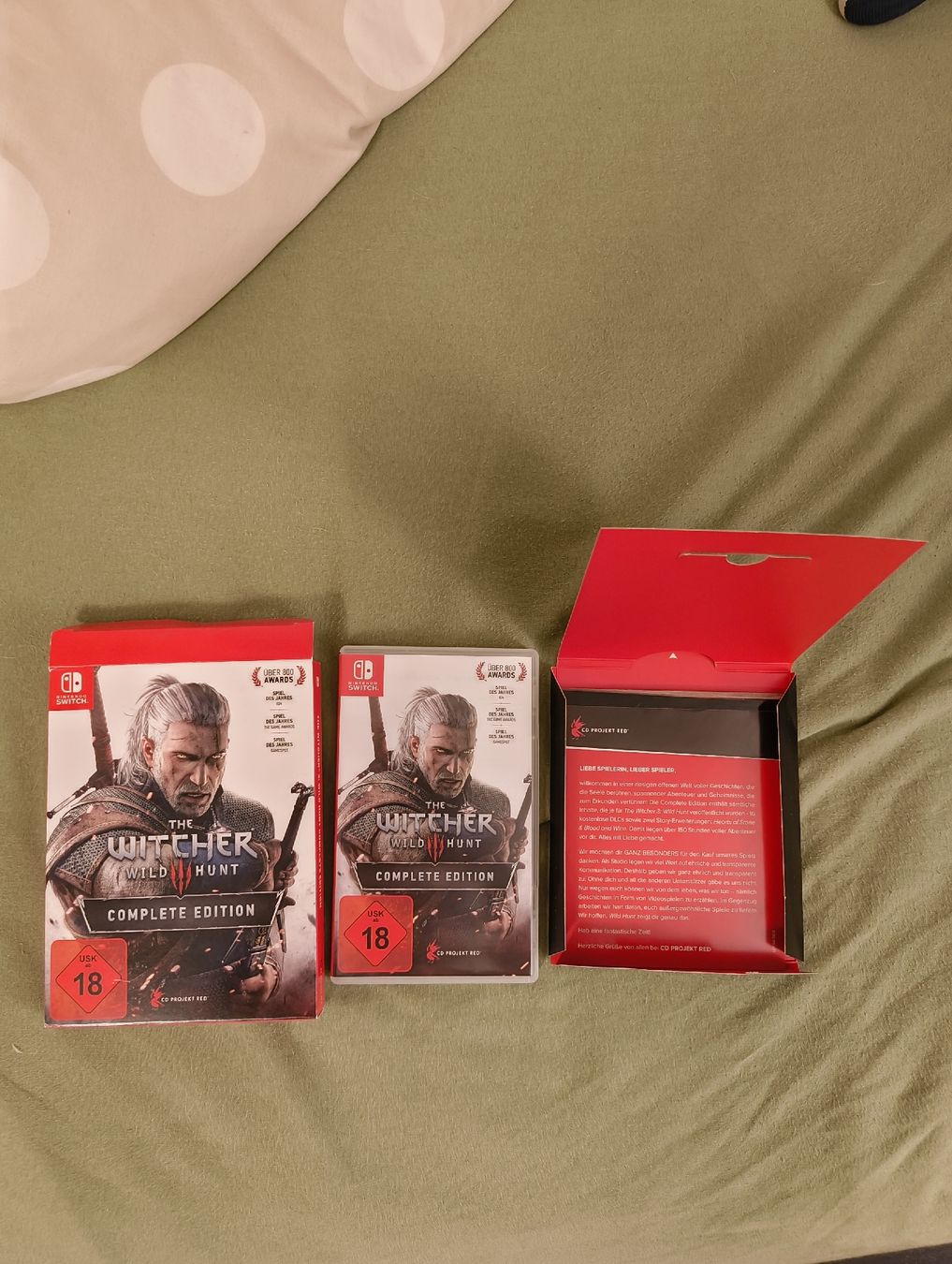 Nintendo Spiele: Witcher 3 Wild Hunt Nintendo Switch CIB – Neu (gemäss Beschreibung) aus Kaiseraugst von Rudie_Jazz