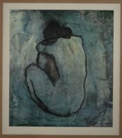 Pablo Picasso Blue Model Lithographie 1971 55,5cm x 62cm