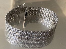 Bracelet en argent 800 vintage