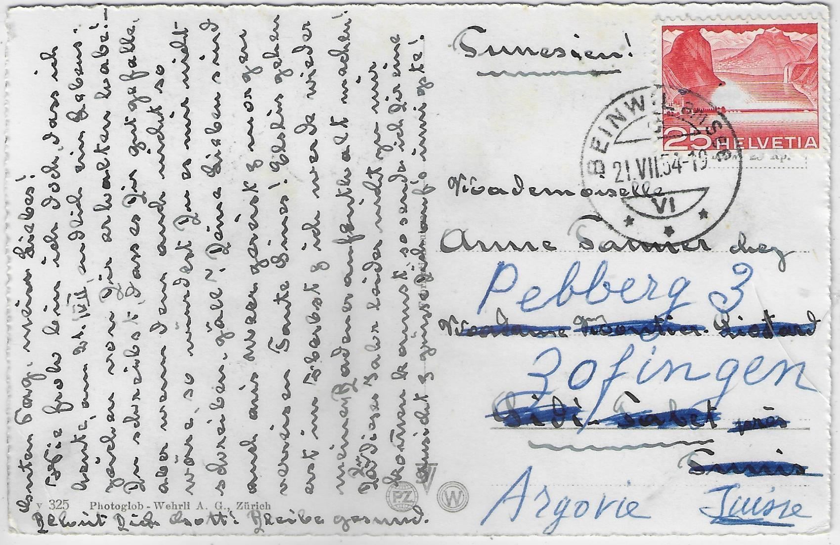 Cartoline postali: Baden bei Zürich - Viadukt – Usato da Ettingen venduto da Kartenplanet 1