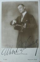 Albert Paulig (1873-1933) Schauspieler - Autogramm