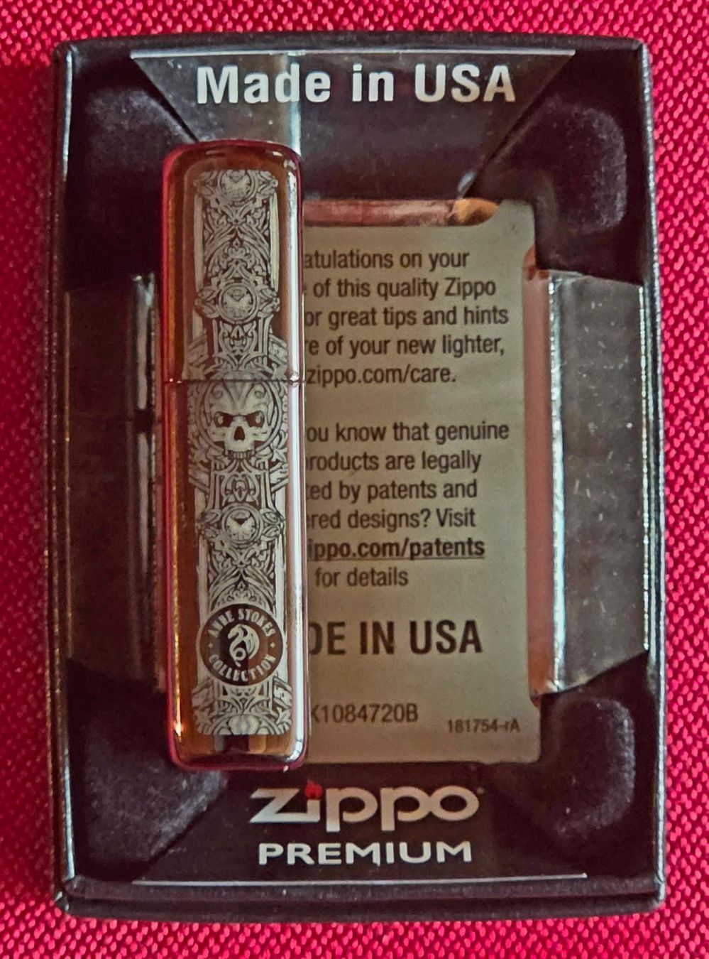 Zippo Accendini: Zippo premium Anne Stokes – Usato da Villeret venduto da yan_vgv2 2