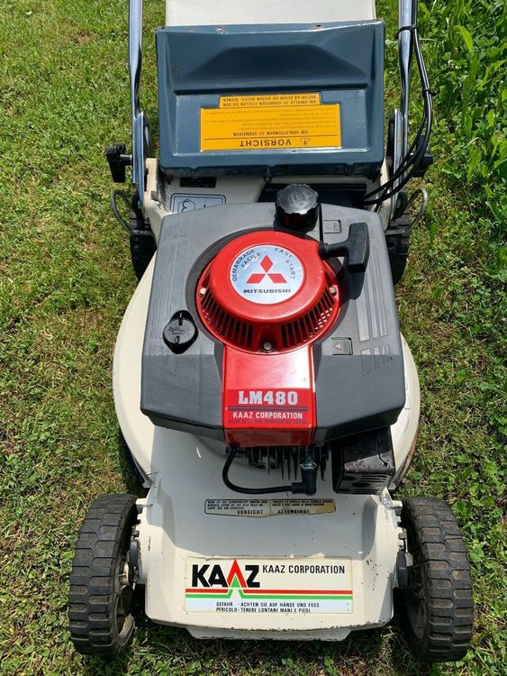 BenzinRasenmäher KAAZ LM480, 2Gang Radantrieb, GEPFLEGT Kaufen auf