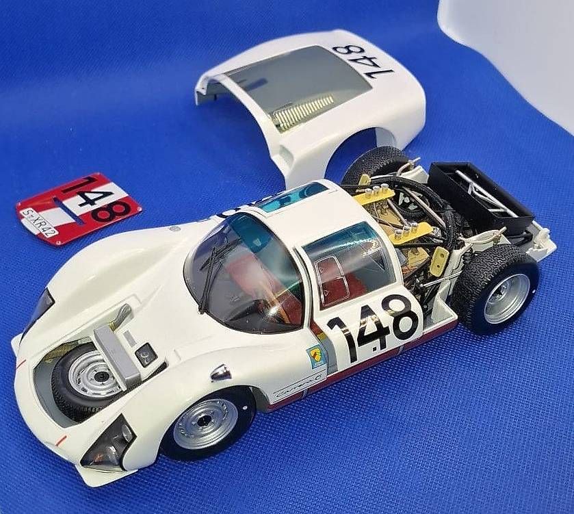 Porsche Modellini d'auto: Porsche 906 Targa Florio Sieger 1966 #148 – Nuovo e nell'imballaggio originale da Zürich venduto da Pinso2