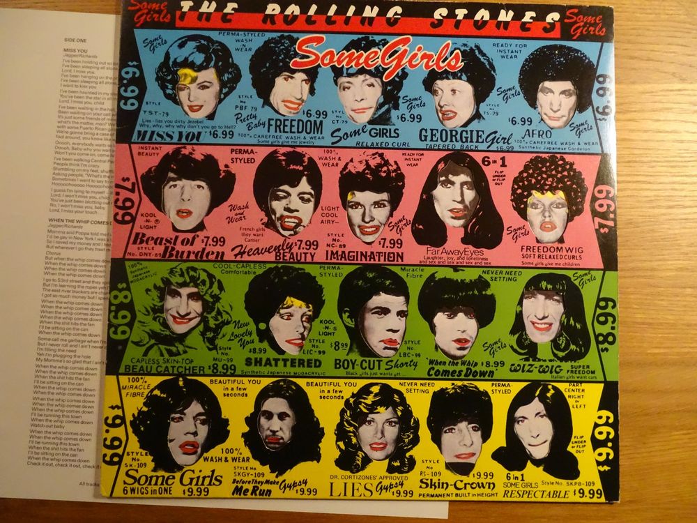 Verre XXL Rolling Stones Some Girls GB Eye Music - 40cl Verre à Bière Ou Cocktail Avec Logo Lèvres & Langue Iconique, Cadeau Parfait Fans