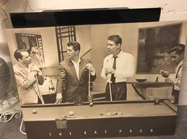 Rat Pack Kunstdruck auf Leinwand