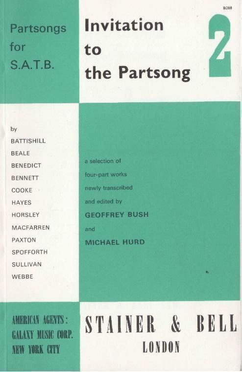 Libri: Invitation to Partsong Vol 1-5 – Nuovo (secondo la descrizione) da Neuchâtel venduto da Babotschk 1