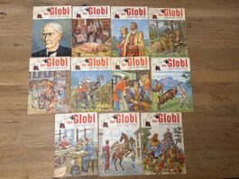 Globi Sammlung! 11 seltene Globi-Hefte aus den 50er Jahren!