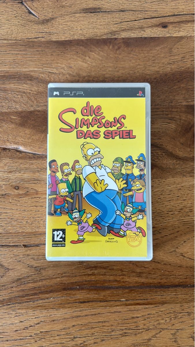 Jeux: PSP Die Simpsons Das Spiel – D'occasion à Lenzburg par eyworld