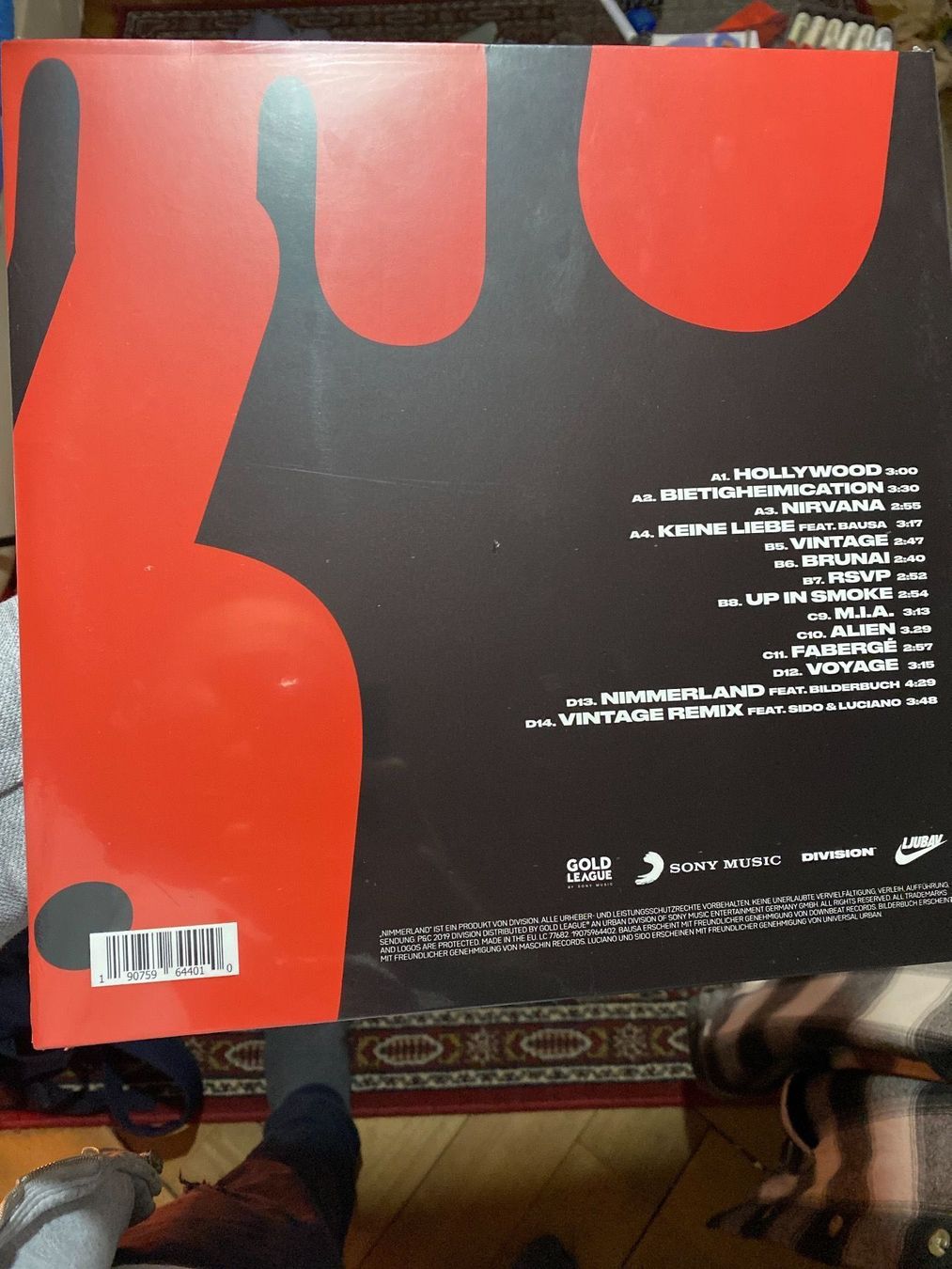 Dischi in vinile: Rin Nimmerland Red Double Vinyl Limited – Nuovo e nell'imballaggio originale da Root venduto da Golddiggerfranky 1