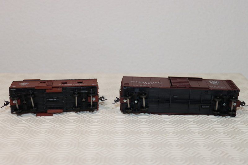 Modellini di ferrovie: 5 US Güterwagen ( 495 ) – Usato da Kerzers venduto da Winu64 8