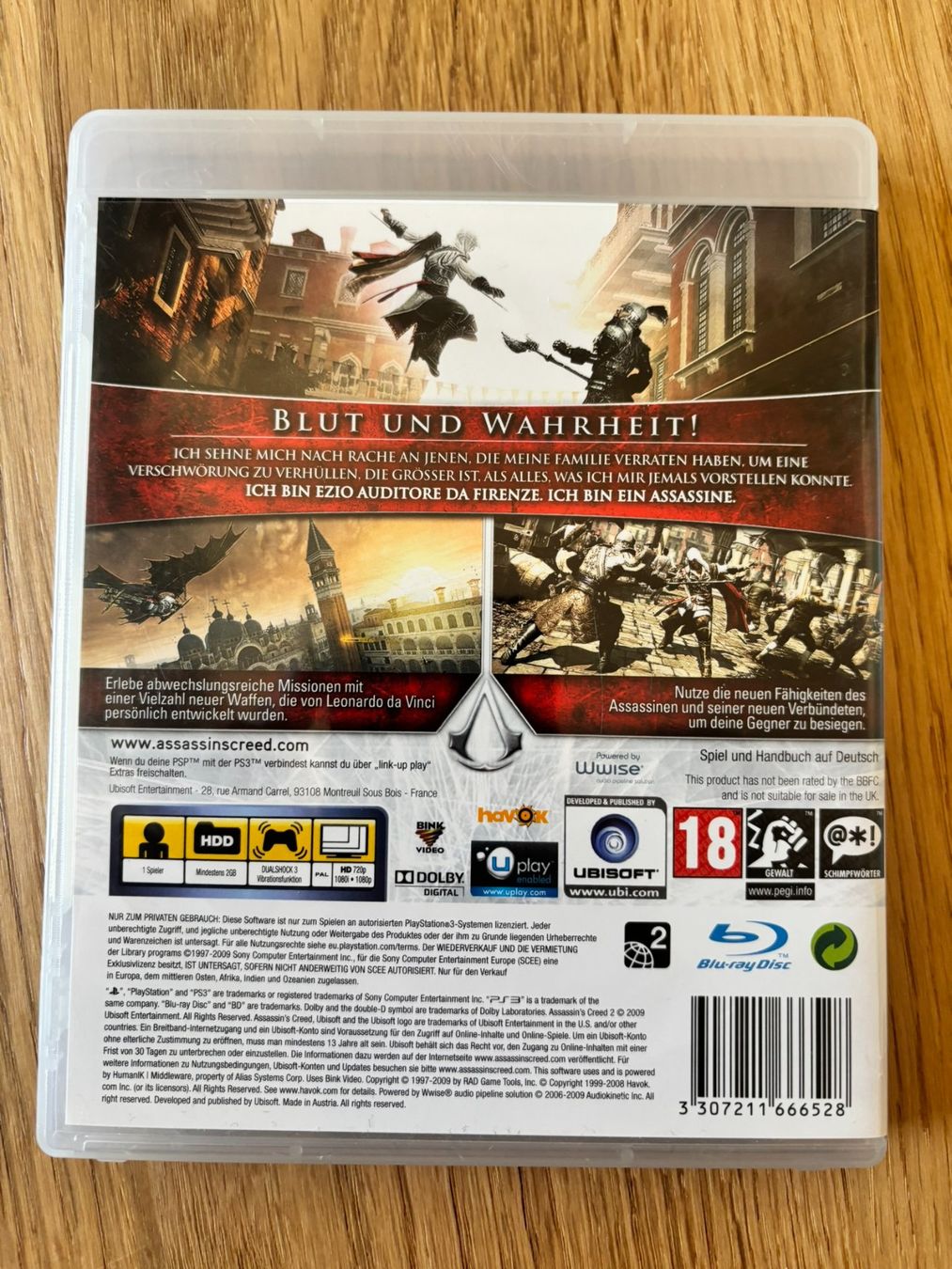 Giochi: PS3 Assassin's Creed II - komplett deutsch – Usato da Schüpfheim venduto da Flashbang3250 1