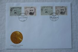 1997 FDC Gemeinschaftsausgabe CH - Schweden SBK 927 - 928