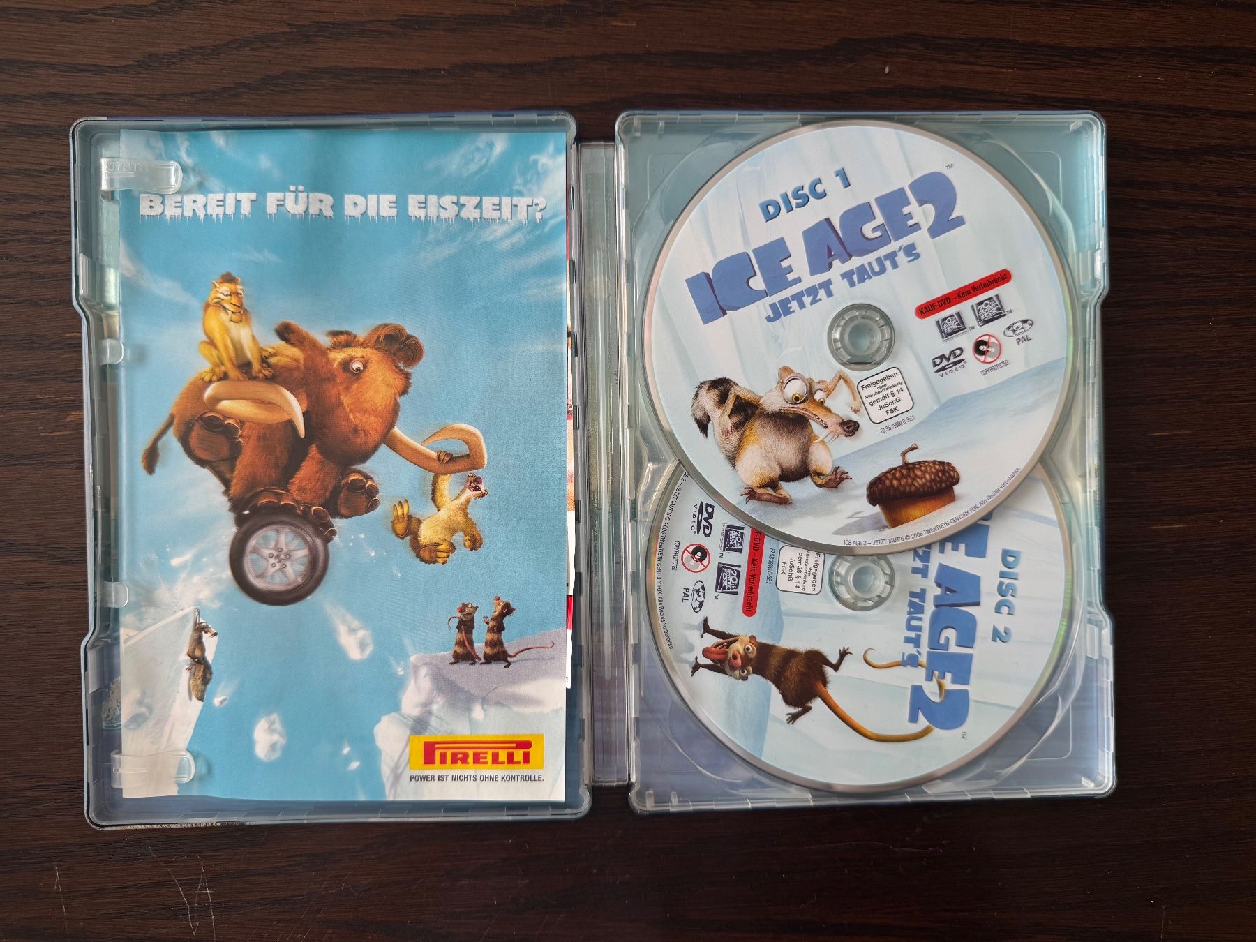 Tutti i DVDs: ICE AGE 2; Jetzt Taut's Special Edition – Usato da Binningen venduto da Dan_Shachar 2