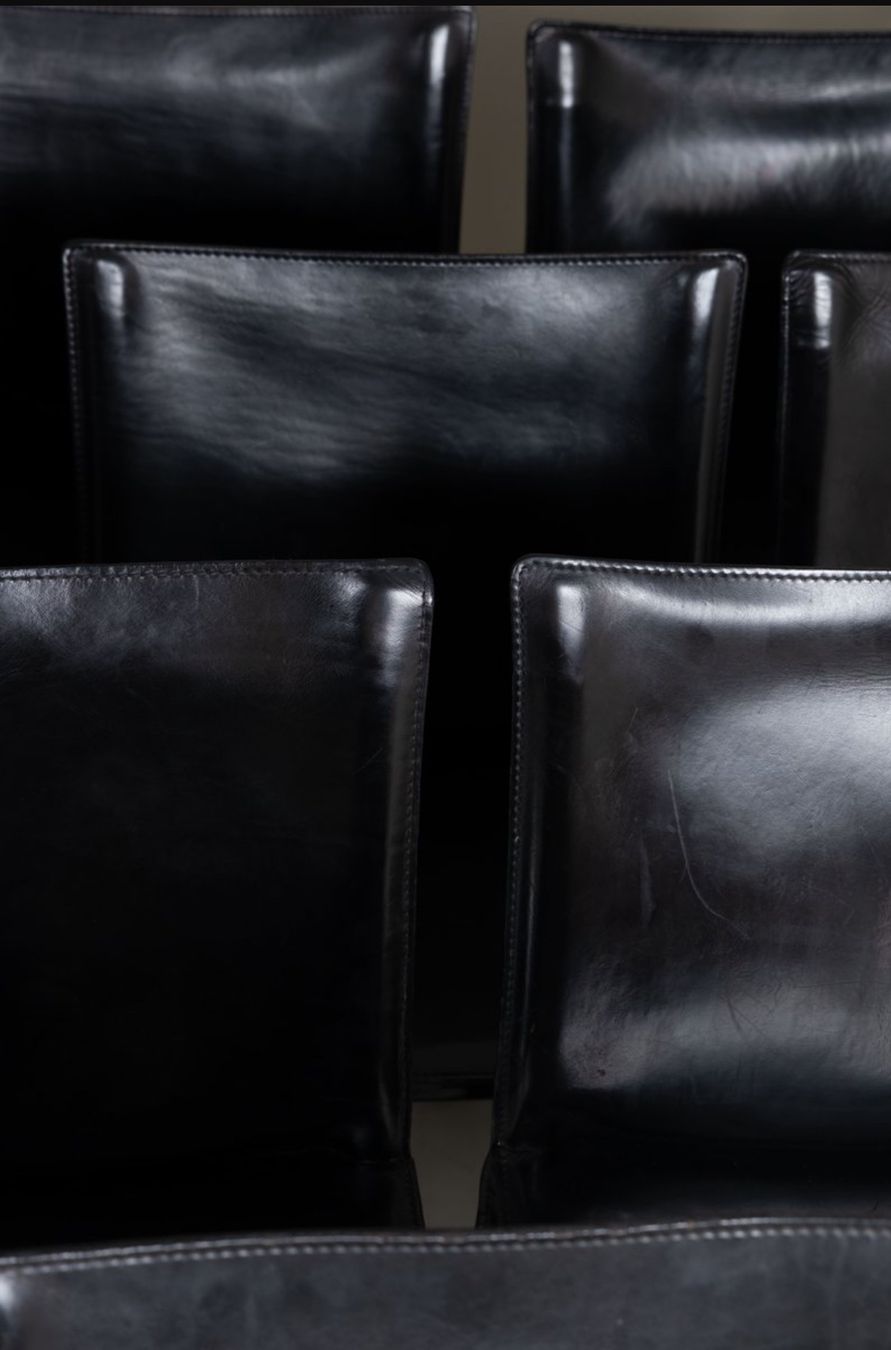 Cassina Sedie: Cassina Cab 412 Mario Bellini Black 8P. available – Usato da Genève venduto da aspaklariacollection 9