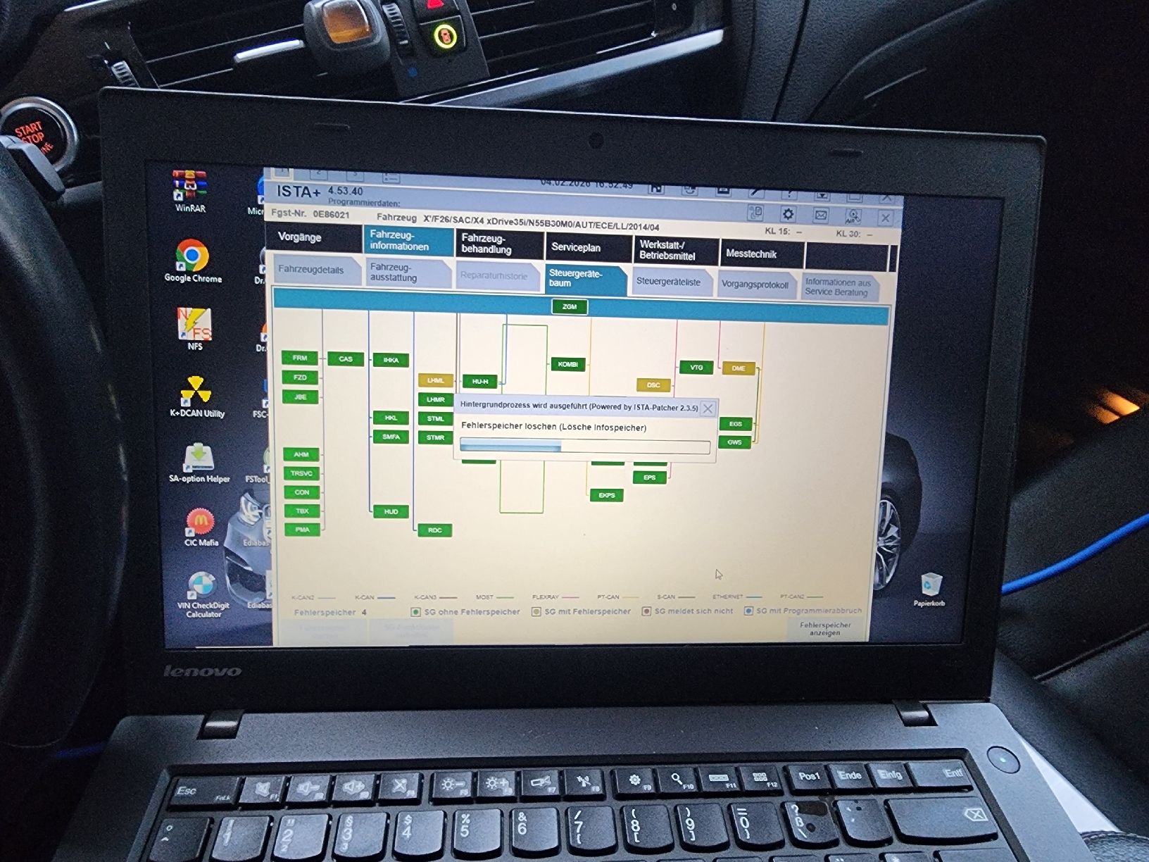Lenovo Notebook: LenovoThinkpad Diagnosegerät BMW ISTA – Usato da Domat Ems venduto da Ot5110 5