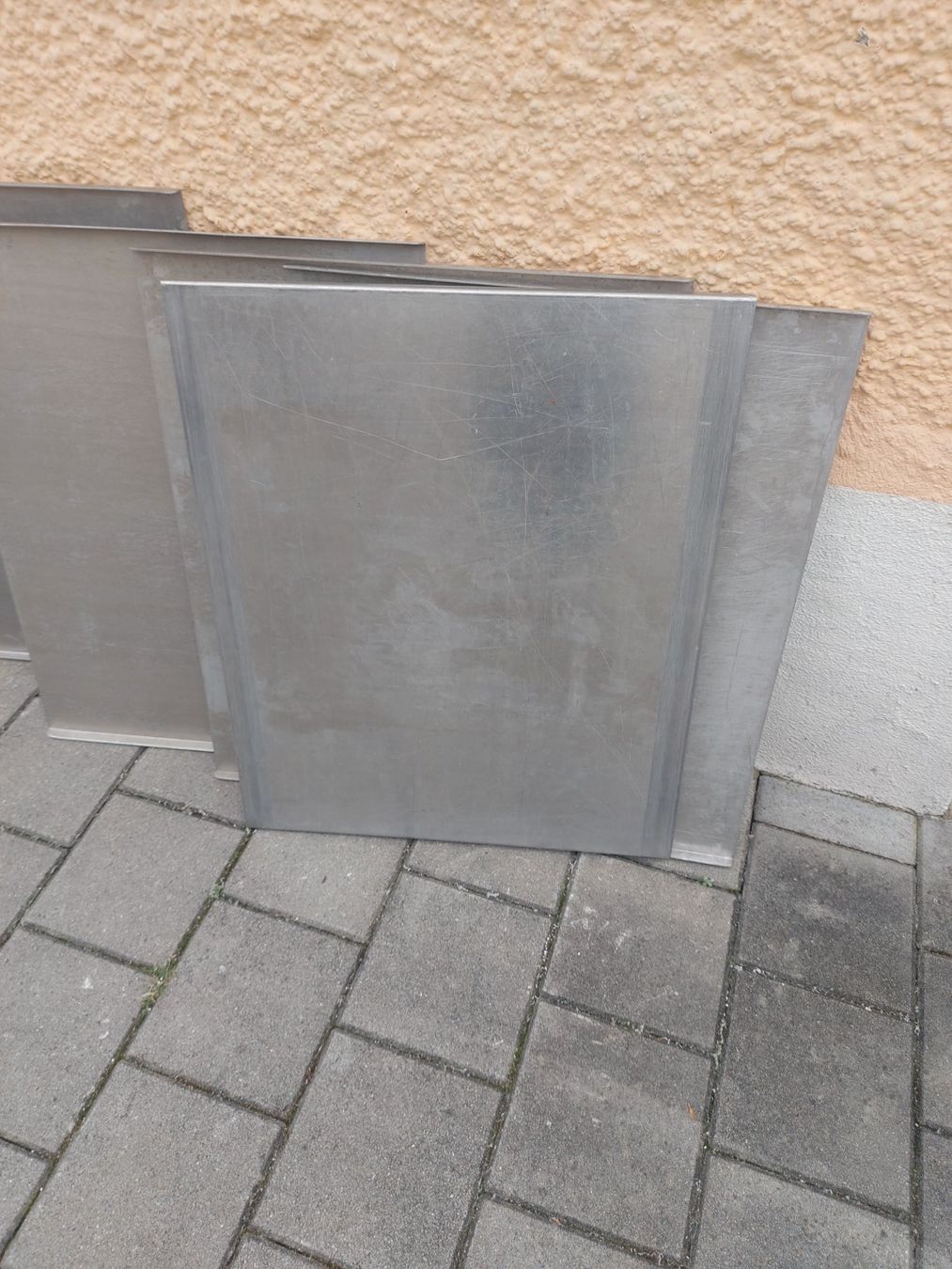 Backformen: Bäckerei Backbleche ;  65x53cm SET 5Stück – Gebraucht aus Rheinau von profitronic.shop 5