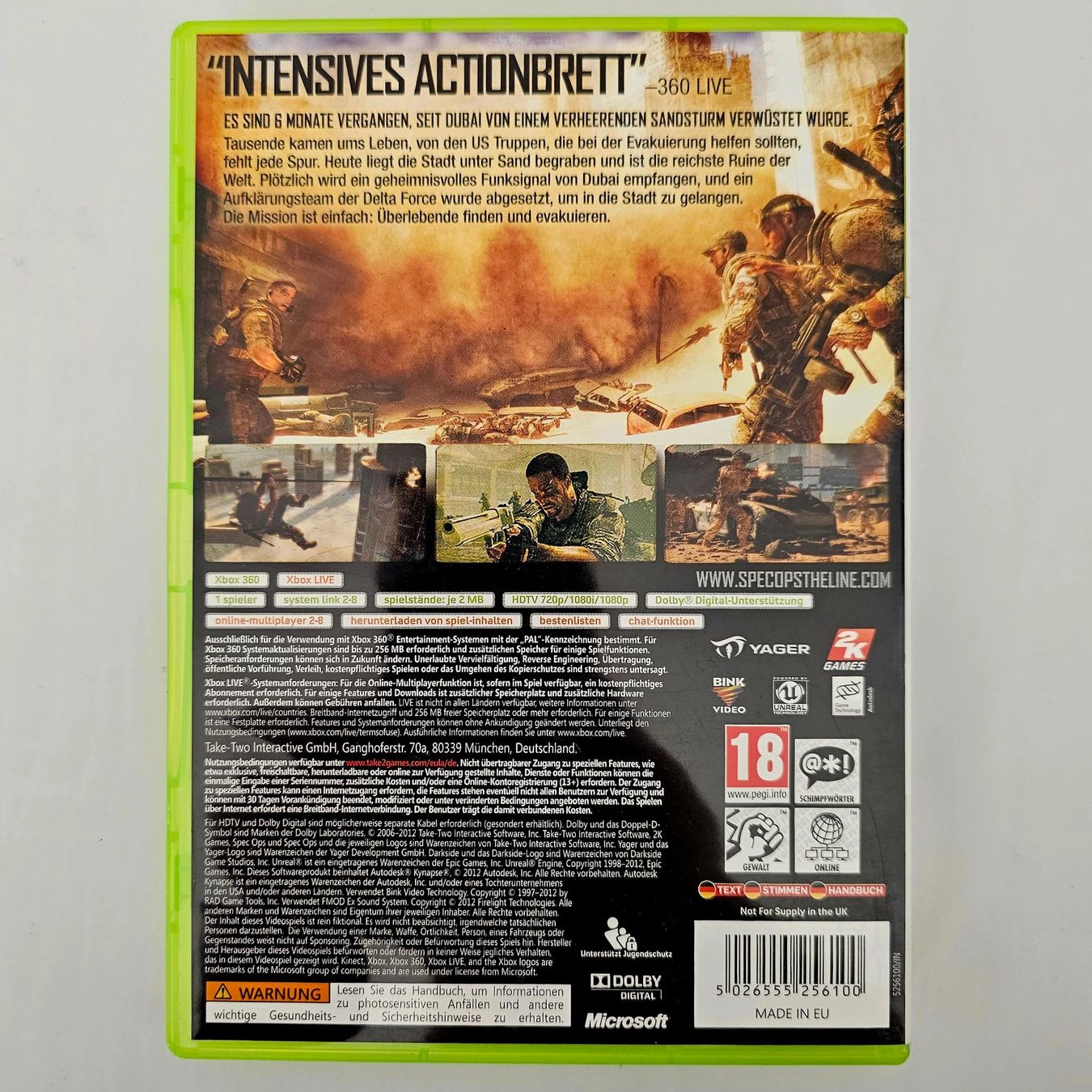 Microsoft Giochi: Spec Ops The Line (XBOX 360) – Usato da Holziken venduto da Miglioregamesnmore 1