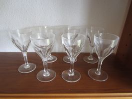 7 GLÄSER, AB NUR 1.- FR., SIEHE FOTO