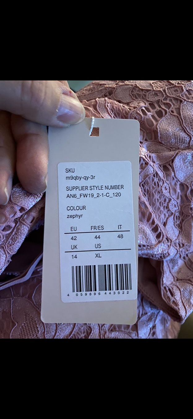 Vestiti: Abendkleid rosa 42 – Nuovo e nell'imballaggio originale da Kreuzlingen venduto da Lukma64 4