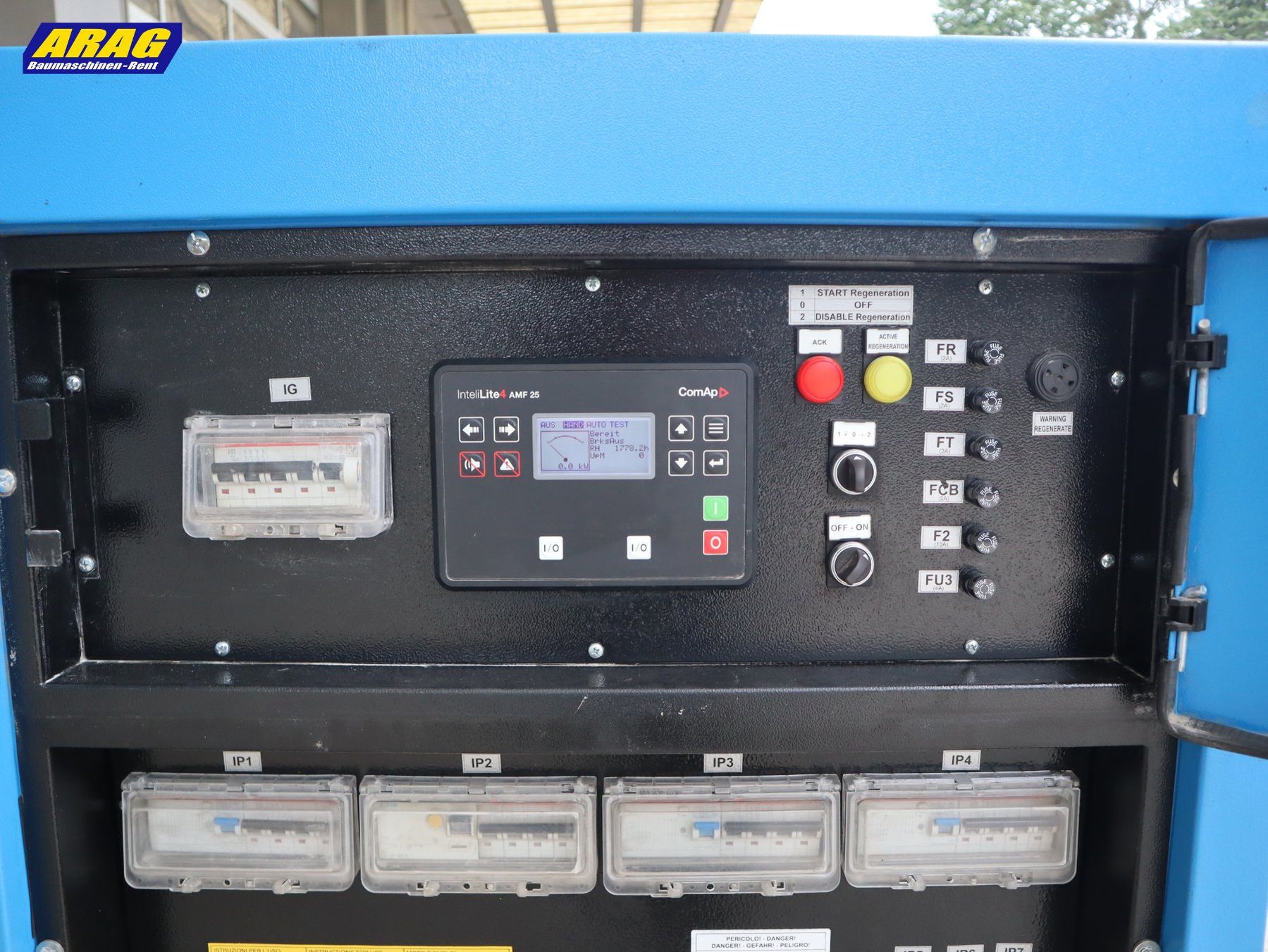 Generatori di corrente: CGM V35Y Notstromaggregat – Usato da Hasle LU venduto da Arag08 8