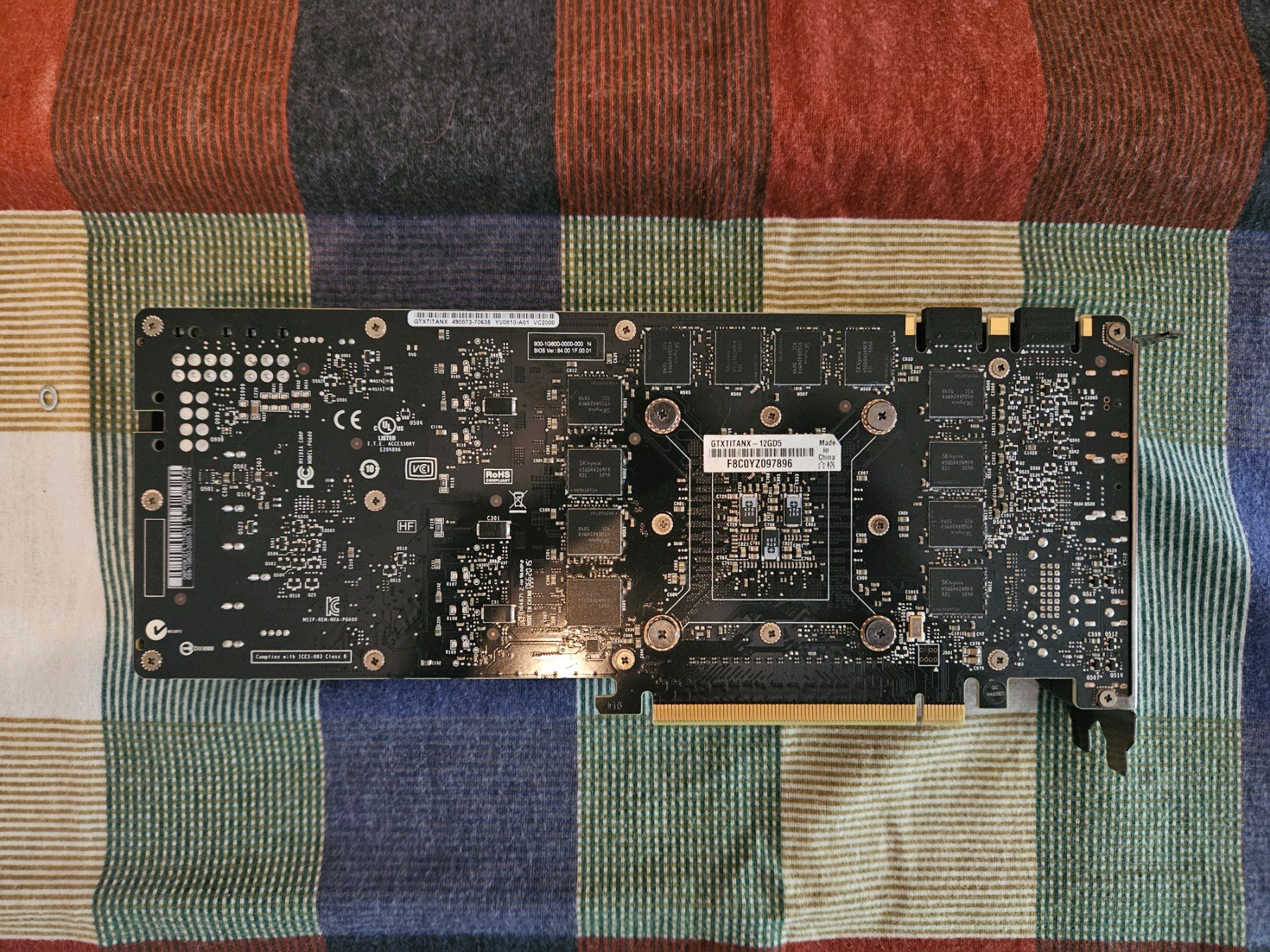 Nvidia Grafikkarten: Nvidia GeForce Titan X 12Gb GDDR5 – Gebraucht aus Wald ZH von  2
