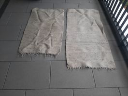 TEPPICHE 100%WOLLE 143x72cm&118x69cm