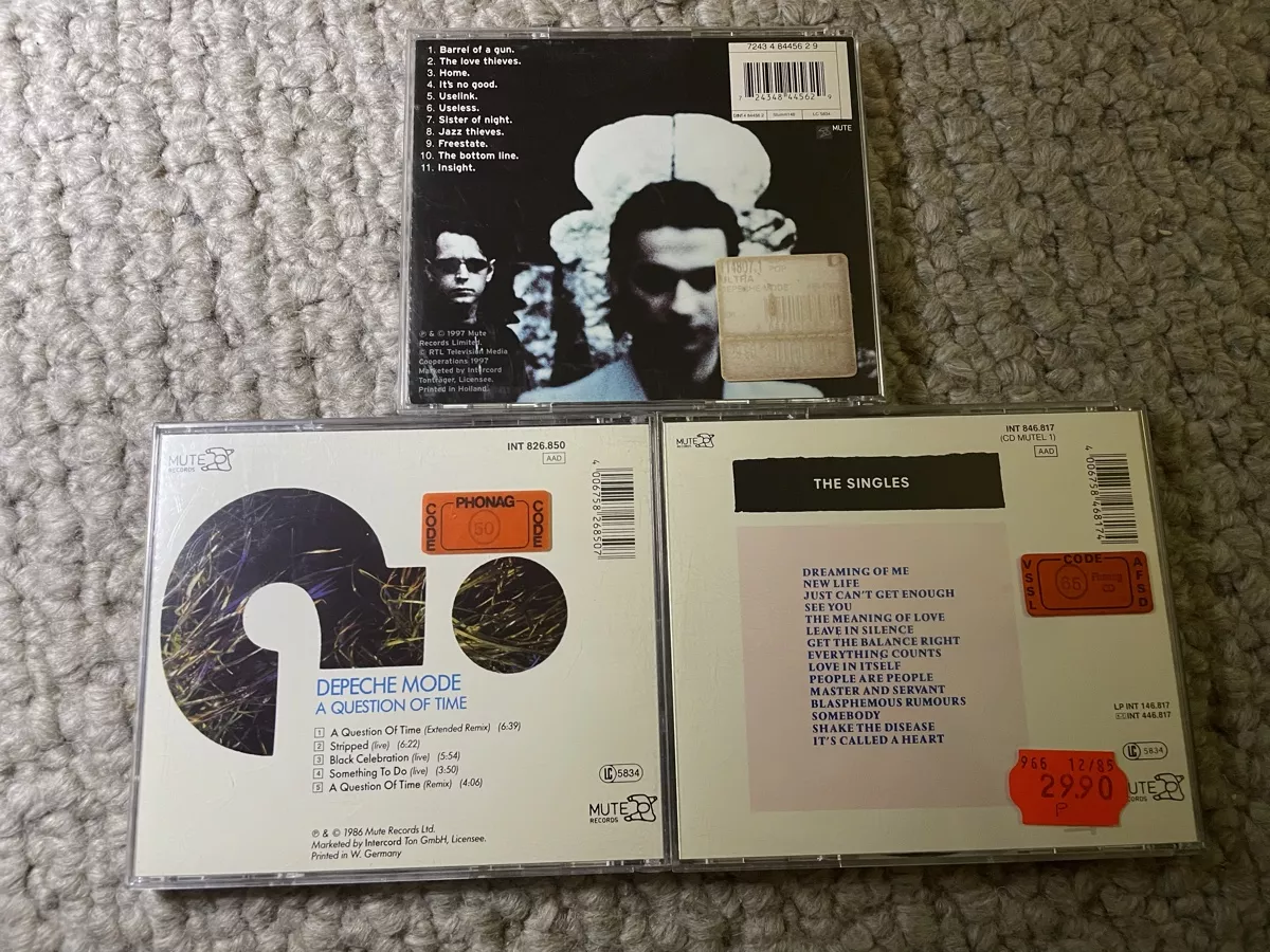 CDs: 3x Depeche Mode  – Gebraucht aus Reinach AG von trigger7811 2