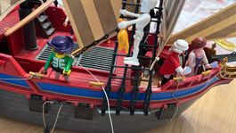 Piratenschiff XXL vielen Figuren & Zubehör