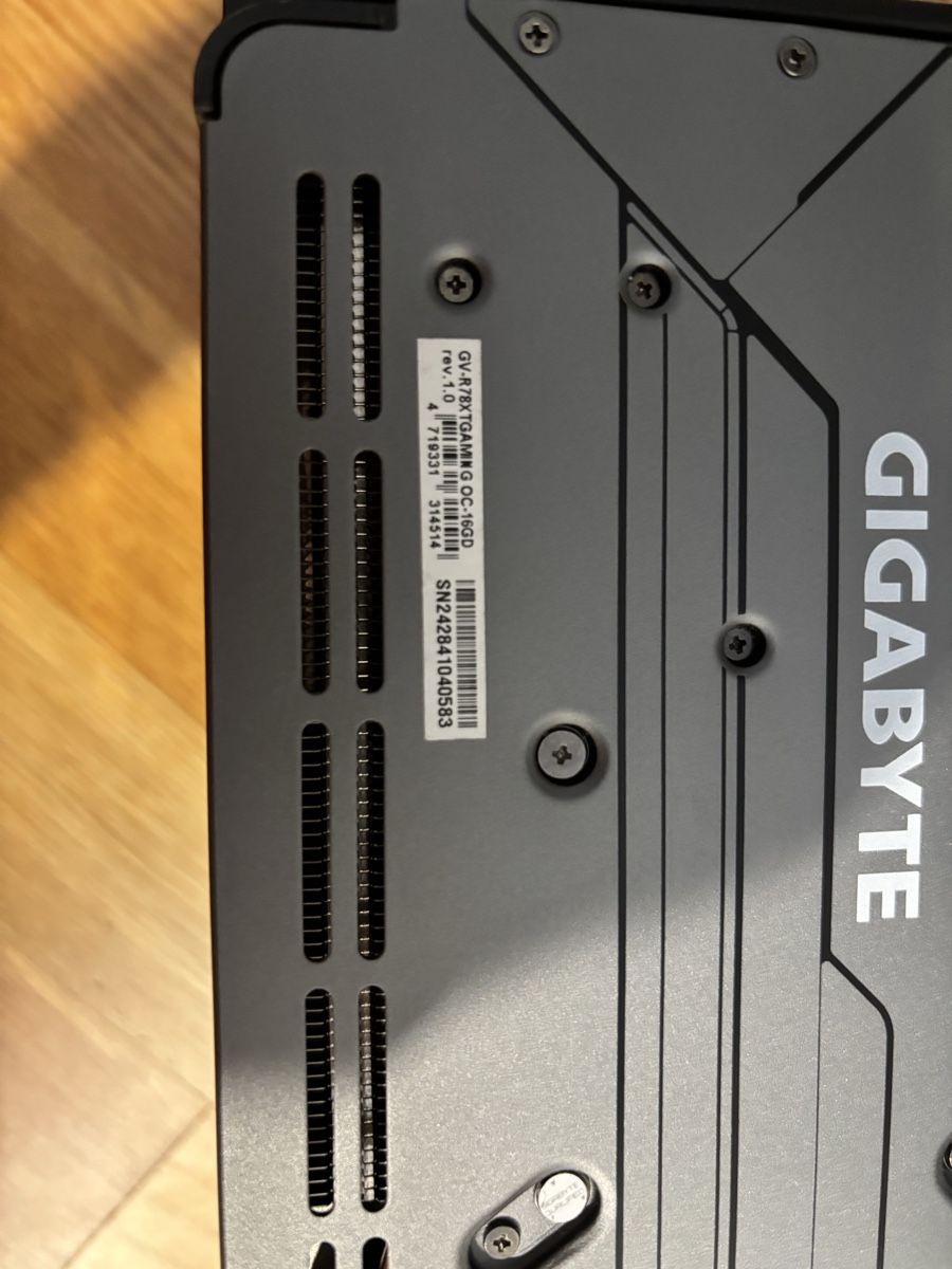 Amd Cartes graphiques: AMD Radeon RX 7800 XT – D'occasion à Magden par llg_twd8 3