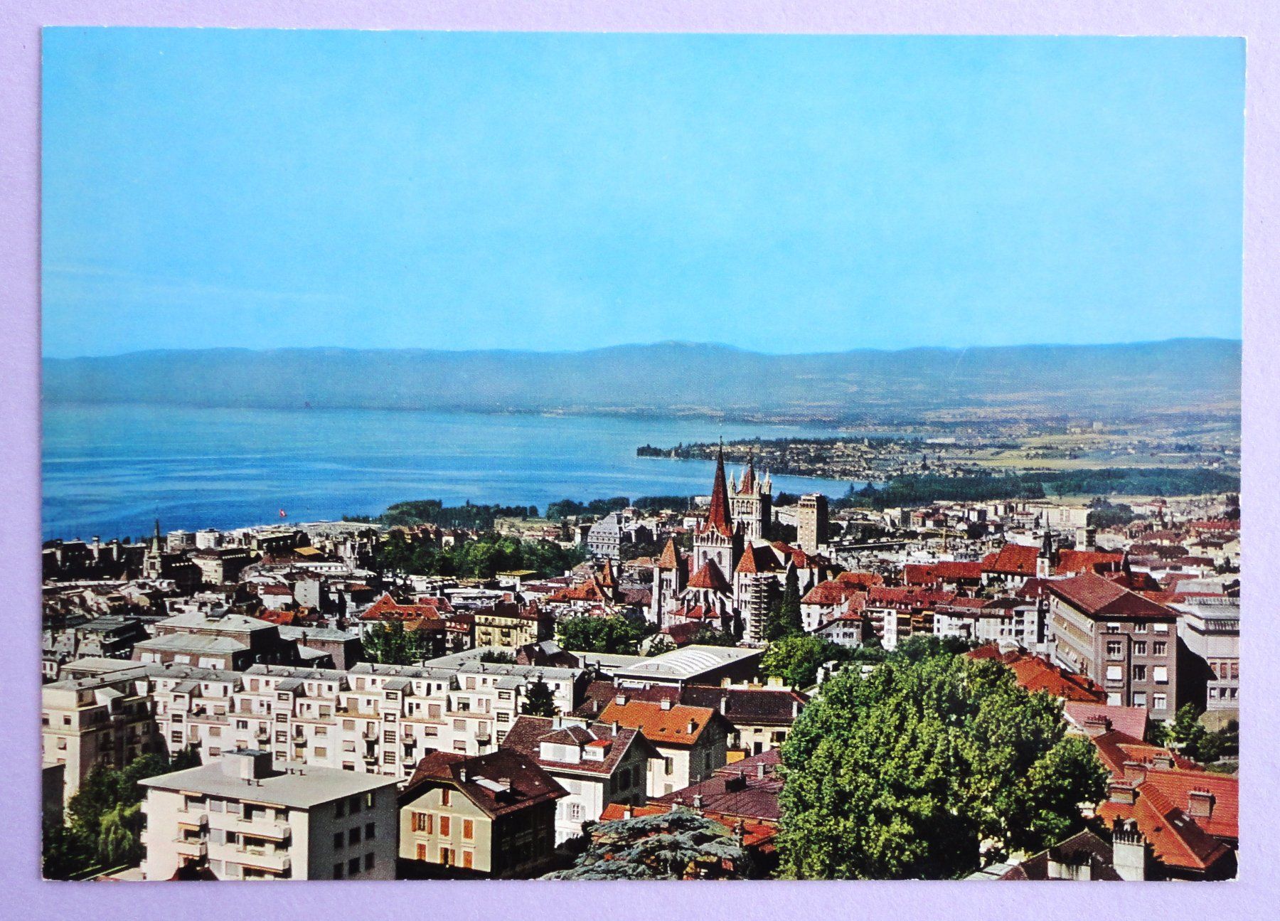 Cartoline postali: Lausanne, vue générale – Usato da Fétigny venduto da Billy2miny