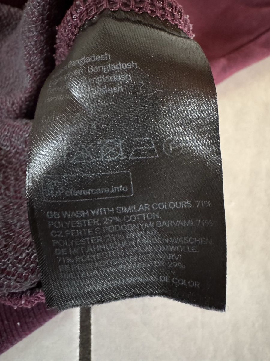 H&M Maglioni & Felpe: H&M Pullover, Gr. S, bordeauxrot – Usato da Hergiswil NW venduto da kaufe_bei_kaufmann 2