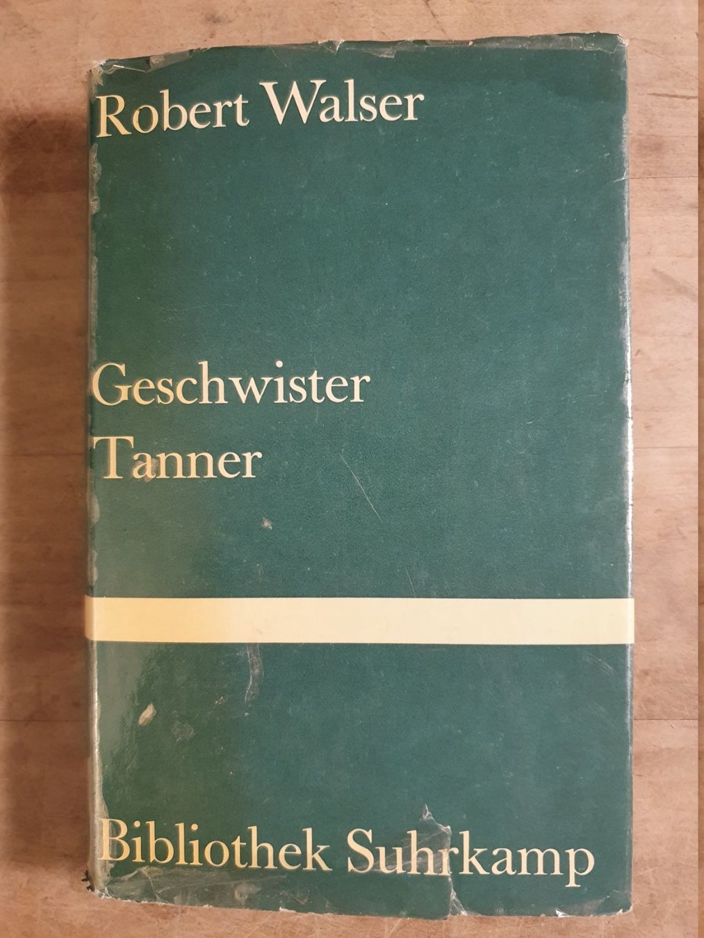 Libri: Geschwister Tanner Robert Walser Suhrkamp – Usato da Zürich venduto da loosebone