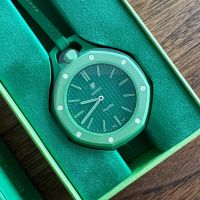 Swatch x AP Royal Pop Green Eight - Taschenuhr mit Garantie